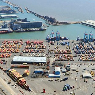 Photo of the port of Liverpool.